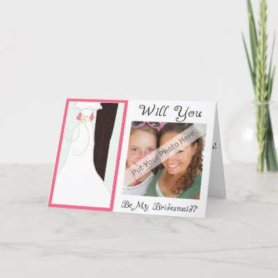 Will You Be My Bridesmaid Card-Personalized