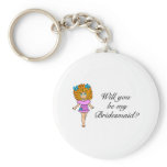 Will You Be My Bridesmaid (Girl) Key Chain