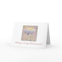 "Will you be my Bridesmaid?" Greeting Card