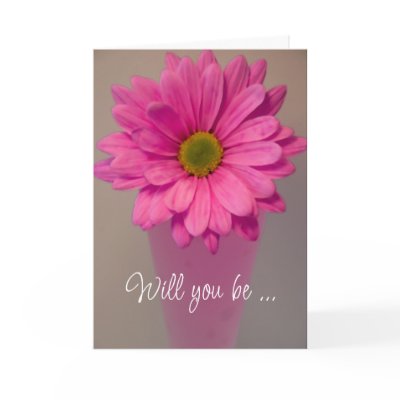 Will You Be My Bridesmaid? Greeting Cards