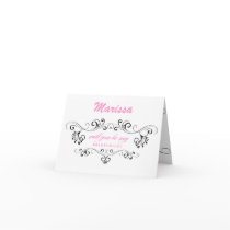 Will you be my BRIDESMAID? Personalized card
