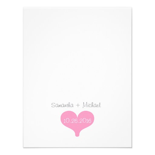 Will you be my Bridesmaid? Pink/Gray Poem Card