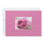 Will you be my bridesmaid pink taupe rose2 custom invite