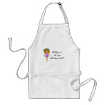 Will You Be My Bridesmaid (Sexy Girl) aprons