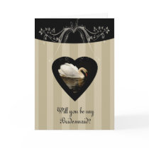 Will you be my Bridesmaid Stylish and Classy card by moonlake Will you be my Bridesmaid Stylish and Classy card