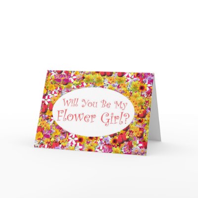 Will You Be My Flower Girl? Greeting Cards