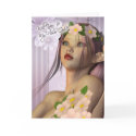 Will you be my Flower Girl elf bridal card pretty