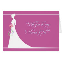 Will You Be My Flower Girl? Greeting Cards