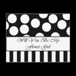 Will You Be My Flower Girl Postcard postcards