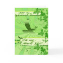 Will you be my Flower Girl, Spring Green cards