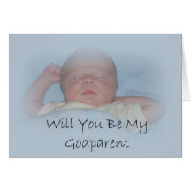 Will You Be My Godparent Card