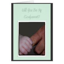 Will You Be My Godparent Card