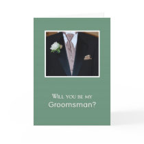 Will You Be my Groomsman? cards