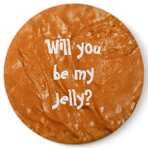 Will you be my Jelly? buttons