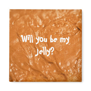 Will you be my Jelly? zazzle_magnet