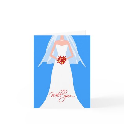Will You Be My Maid of Honor? Greeting Card
