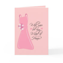 "Will you be my Maid of Honor?" cards