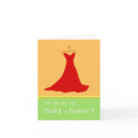 Will You Be My Maid of Honor? cards