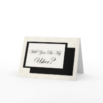 Will You Be My Usher? cards by dndartstudio Will You Be My Usher? cards