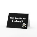 Will You Be My Usher? cards