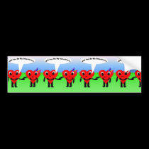 Will you be my valentine?? bumper stickers