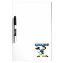 Will You Marry Me 8 Dry-Erase Whiteboard