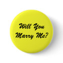 Will You Marry Me? - button by Horseshoes3 Will You Marry Me? - button