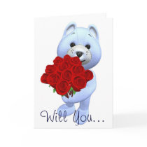 Will You Marry Me Card