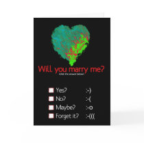 Will you marry me? cards