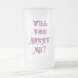 Will You Marry Me? mugs