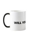 will you marry me cup mugs