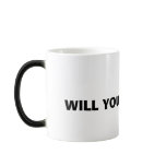 will you marry me cup coffee mug