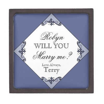 Will You Marry Me? Custom Ring Box for Proposing Premium Trinket Boxes