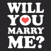 Will You Marry Me Dark T-Shirt