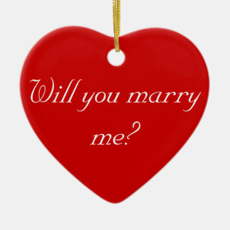 will you marry me heart christmas tree ornament will you marry me heart christmas tree ornament