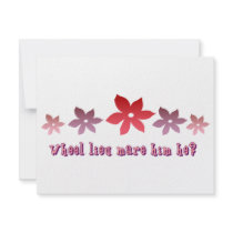 Will You Marry Me Personalized Invitation