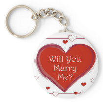 Will you Marry Me Keychain