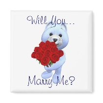 Will You Marry Me Magnet