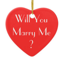 Will You Marry Me? Ornament