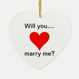 will you marry me double sided heart ceramic christmas will you marry me double sided heart ceramic christmas
