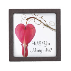 Will You Marry Me Red Heart Engagement Ring Box planetjillgiftbox