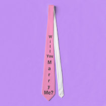 Will You Marry Me? - tie by Horseshoes3 Will You Marry Me? - tie