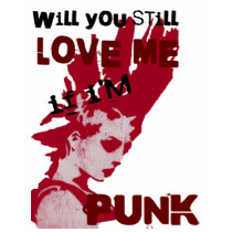 punk, cool, hot, sexy, love, Camiseta com design gráfico personalizado