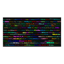 Willa Text Design I Photo Card photo cards by SjStevenson Willa Text Design I Photo Card photo cards