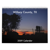Willacy County, TX, 2009 Calendar by foureightfour Willacy County, TX, 2009 Calendar