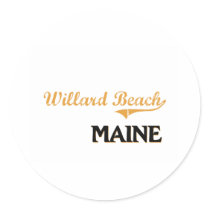 Willard Beach Maine Classic Stickers