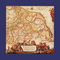 Willem Janszoon Blaeu Antique German Map Magnet magnets