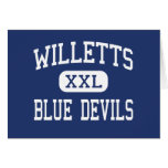 Willetts Blue Devils Middle Brunswick Ohio Cards
