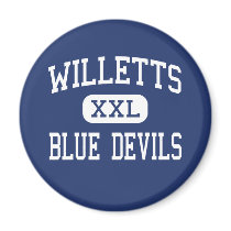 Willetts Blue Devils Middle Brunswick Ohio magnets by customteamsportswear Willetts Blue Devils Middle Brunswick Ohio magnets