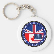 William and Catherine Key Chains